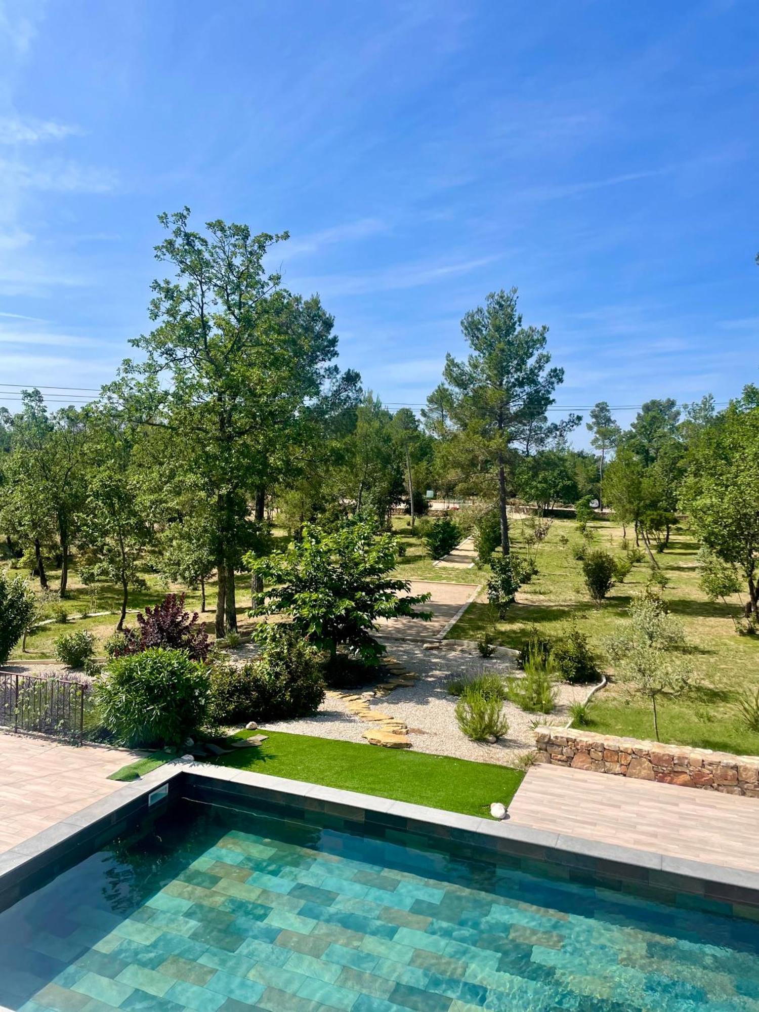 Superbe Villa Seillans La Grande Bastide Avec Piscine, Jardin, Climatisation Et Salle De Sport Exterior foto